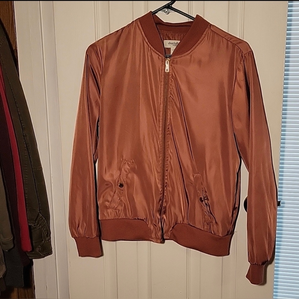 Charlotte Russe pink jacket, size medium